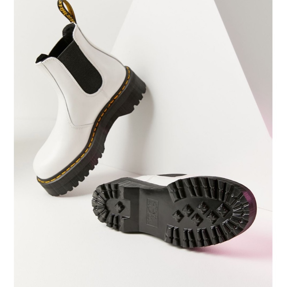 COPY - White Chelsea  Doc Martens